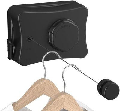 Corde à Linge Rétractable 5.1 M, Fil A Linge Retractable En Acier
