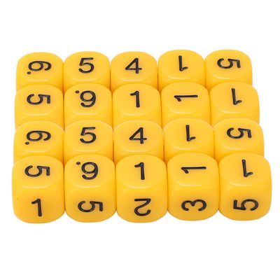 JIEYAO Juego de 20 dados poliédricos D6, juego de dados de 16 mm, acrílico, color azul y rojo, con pips doradas, dados de colores, para juegos de rol, juegos de mesa JIEYAO Juego de 20 dados poliédricos D6, juego de dados de 16 mm, acrílico, color azul y rojo, con pips doradas, dados de colores, para juegos de rol, juegos de mesa