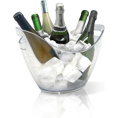 Seau à champagne en plastique transparent ø21cm