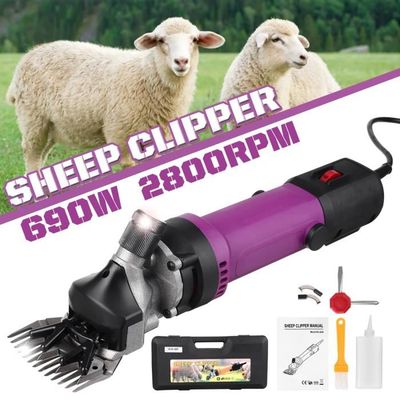 Cisaille à mouton électrique - VGEBY - 6 vitesses - Acier au carbone - Prise UE 220V - 350-690W