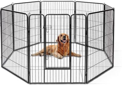 Enclos pliable pour animaux parc chien et chat, SDLOGAL, 2