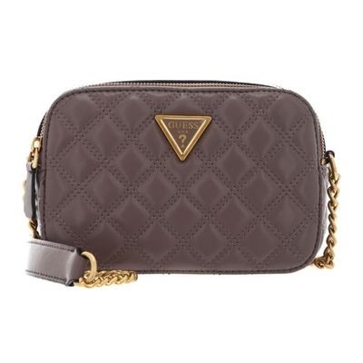 GUESS Giully – Sac à épaule Top Zip – Beige – Neuf Avec étiquettes – Femme