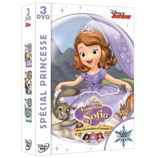 DISNEY CLASSIQUES Coffret DVD Princesse Sofia Il était une fois une princesse + Au bal des DISNEY CLASSIQUES Coffret DVD Princesse Sofia Il était une fois une princesse + Au bal des