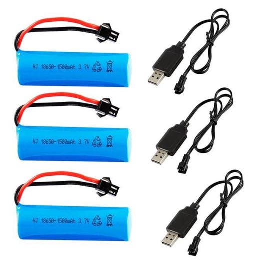 Accessoires Energie - Batterie 18650 Li-ion 3.7v 1500mAh Pour Voiture
