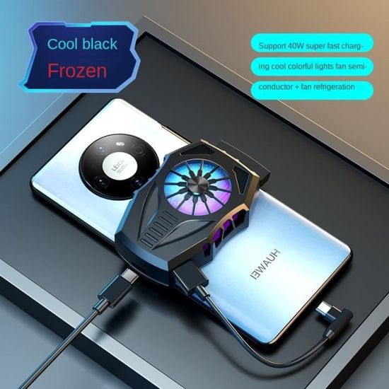 Meilleur Refroidisseur Téléphone Portable SL07, Ventilateur De Refroidissement à Semi-conducteur Refroidisseur De Téléphone Portable