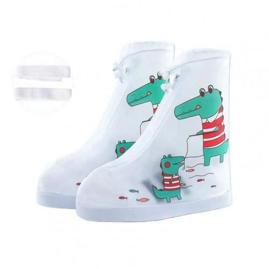 Crocodile 3XL Chaussures de pluie pour enfants Couvre