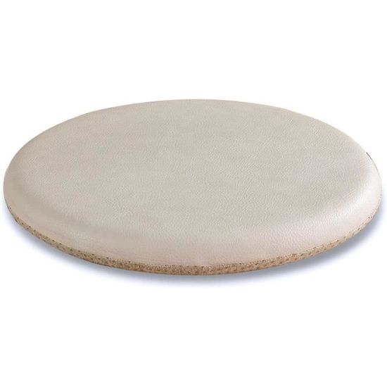 Yadlan Galette De Chaise Scandinave Ronde, Coussin Rond 35 Cm DiamèTre Chaise Scandinave, Galette De Chaise Dehoussable Lavable, Coussins De Chaises D'Interieur Mousse à MéMoire De Forme Bleu Vert