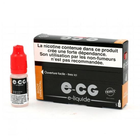 Lot de 5 Flacons E-CG - Got Oriental 11 mg/ml - Cdiscount Au quotidien Lot de 5 Flacons E-CG - Got Oriental 11 mg/ml - Cdiscount Au quotidien