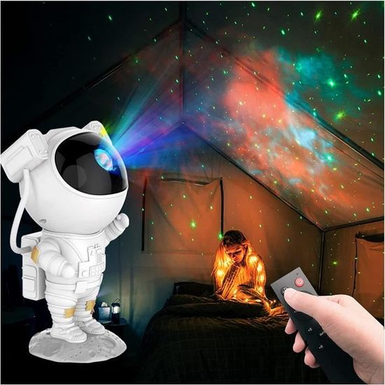 Projecteur Ciel Etoile Astronaute - Astronaute Projecteur Galaxie Projecteur  Space Buddy, Lampe Astronaute Veilleuse Enfant A[R808] - Cdiscount Maison