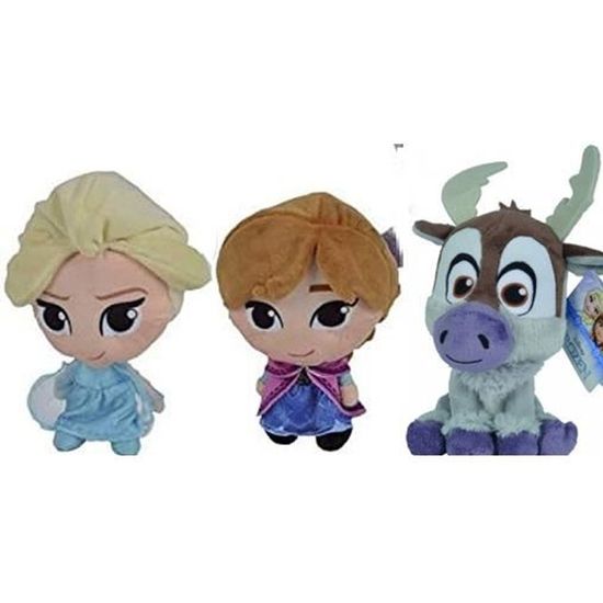Peluches La Reine Des Neiges Elsa Anna Et Sven Lot De 3 17 Cm Cdiscount Jeux Jouets Peluches La Reine Des Neiges Elsa Anna Et Sven Lot De 3 17 Cm Cdiscount Jeux Jouets