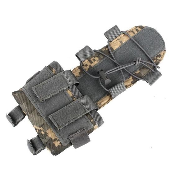 Accessoire Airsoft Randonnée MC - Housse De Casque Tactique, Porte-batterie Multifonctionnel, Sac De Rangement Batterie Lanière élastique