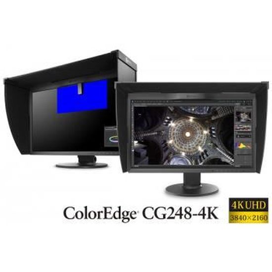 動作品 EIZO ColorEdge CG248 4K 23.8インチ モニター - PC/タブレット