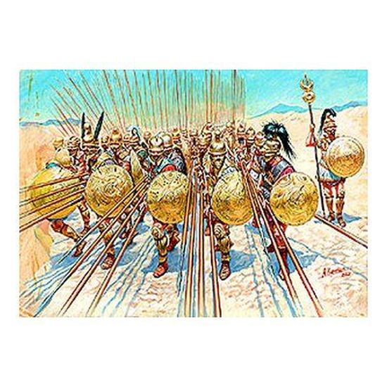 Plats d'étain - Zinnfiguren - Flat Tin : La phalange macédonienne - 6