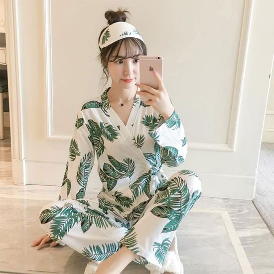 Pyjama kimono femme sales