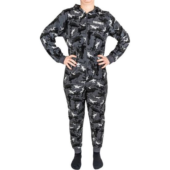 Pyjama combinaison FORTNITE grenouill re polaire enfant gar on 10