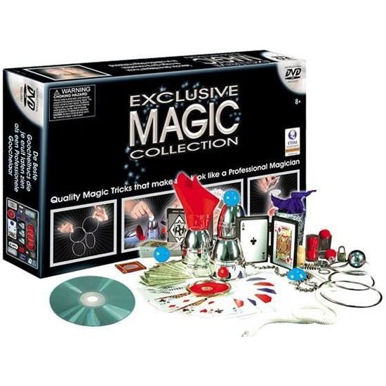 Coffret Luxe Magie - No Name - Pour Enfant à partir de 8 ans - DVD inclus -  Cdiscount Jeux - Jouets