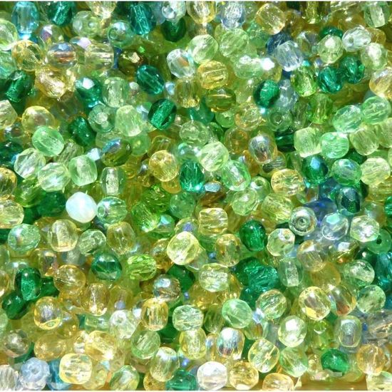 100 Perles Facettées De Bohême 4mm – Montana Silver Lined, Couleur Argentée, Neuves, Fabrication Française