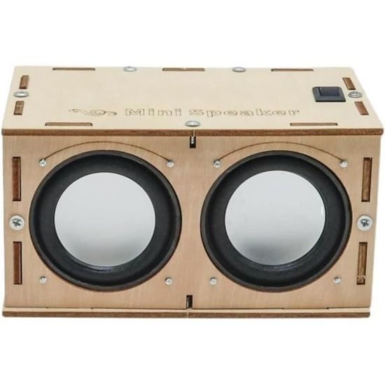Tomzz Audio Kit de Haut-parleurs en Coffret DIN 100mm,Look rétro Tomzz Audio Kit de Haut-parleurs en Coffret DIN 100mm,Look rétro