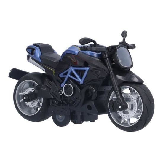 Mini Moto Jouet à Friction Pour Enfants - Modèle Alliage Et ABS, Taille 11.5 Cm - Cadeau Anniversaire Garçon Fille