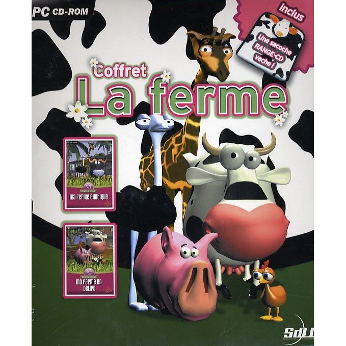 Coffret La Ferme / Jeu PC Cd-Rom