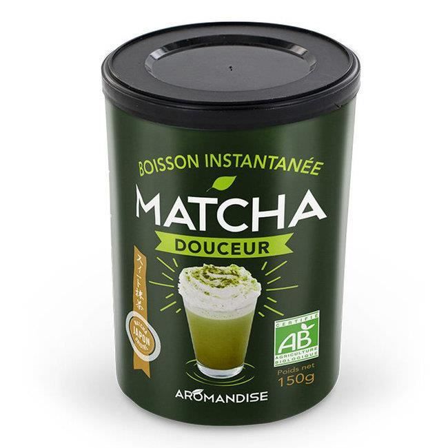 Aromandise - Matcha Douceur - Boisson instantanée bio - 150g