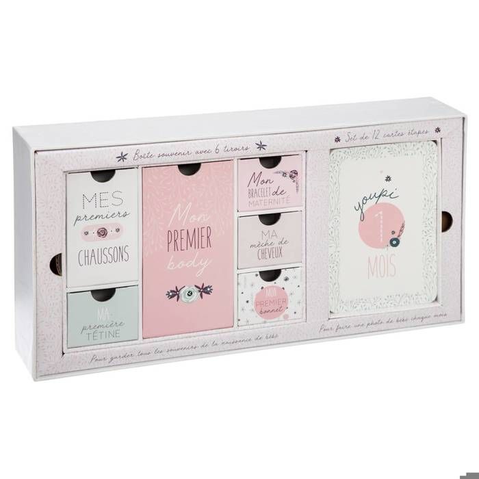 La Boite Rose Coffret 4 6 Mois Contenu