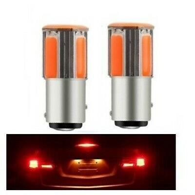 Ampoule LED BAY15D P21/5W Rouge COB 1157 Veilleuses Freins stop