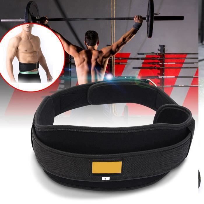 Ceinture de Musculation Gym Réglable Dos Taille Soutien Protéger Exercice Entraînement Ceinture L Wir66