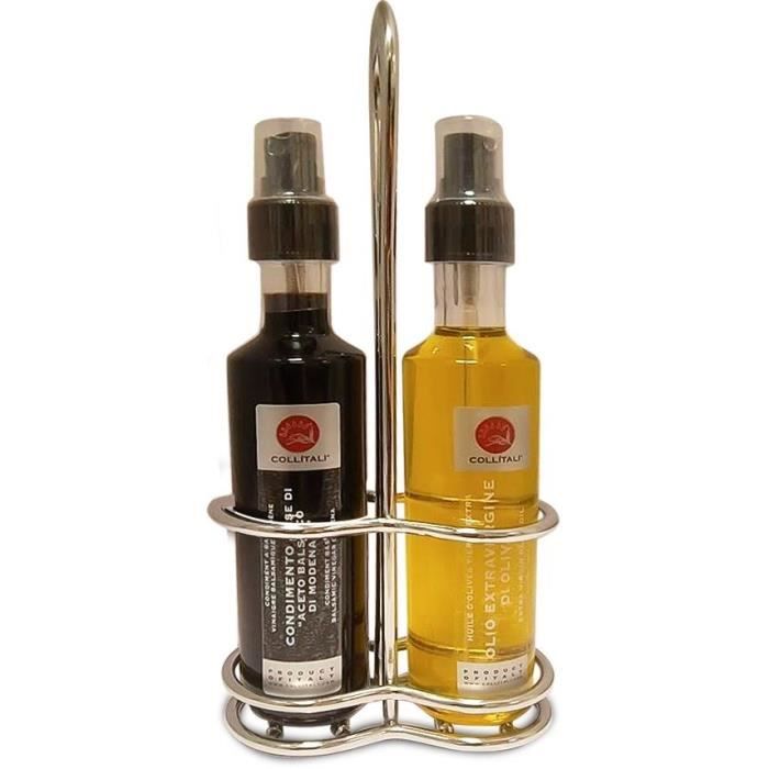 COLLITALI DORICA huilier 2 sprays huile olive et vinaigre balsamique Modène 2 x 125 ml