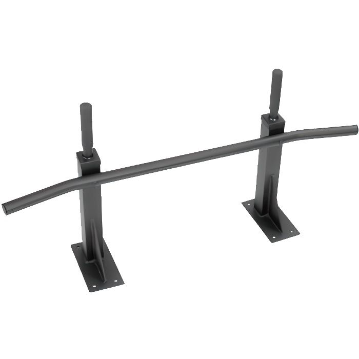Barre de traction murale noire