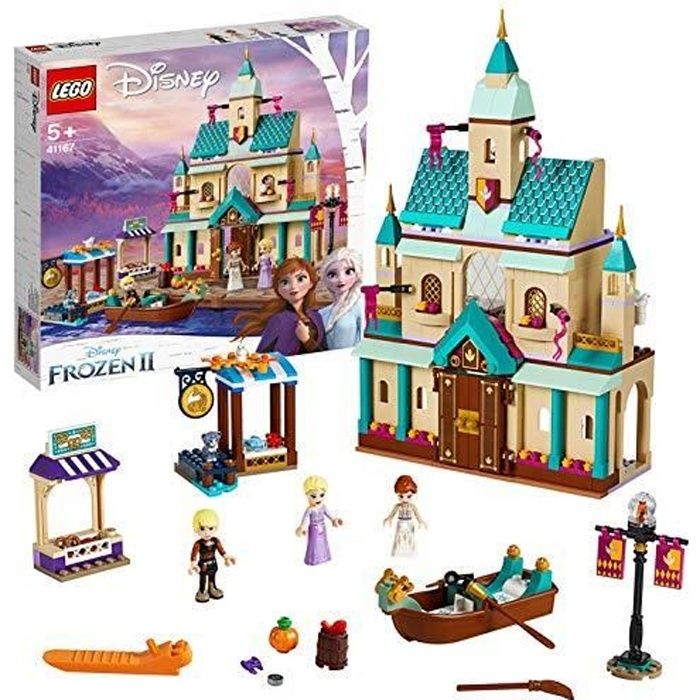 LEGO®-Disney PrincessTM Le château d'Arendelle Issu du Film la Reine des Neiges 2 de Disney Jouet Fille et Garçon 6 Ans 4116