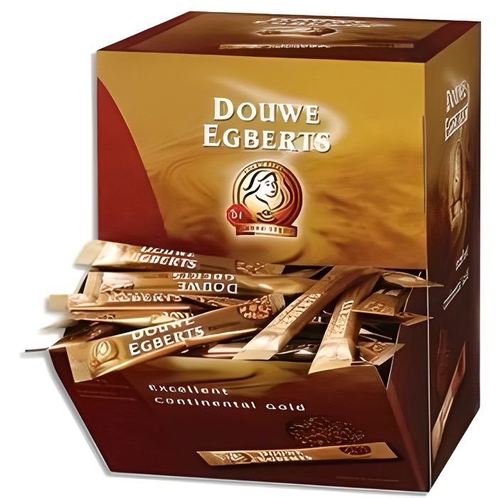 Boite de 200 stick de café Pure Gold lyophilisé 1,5g.