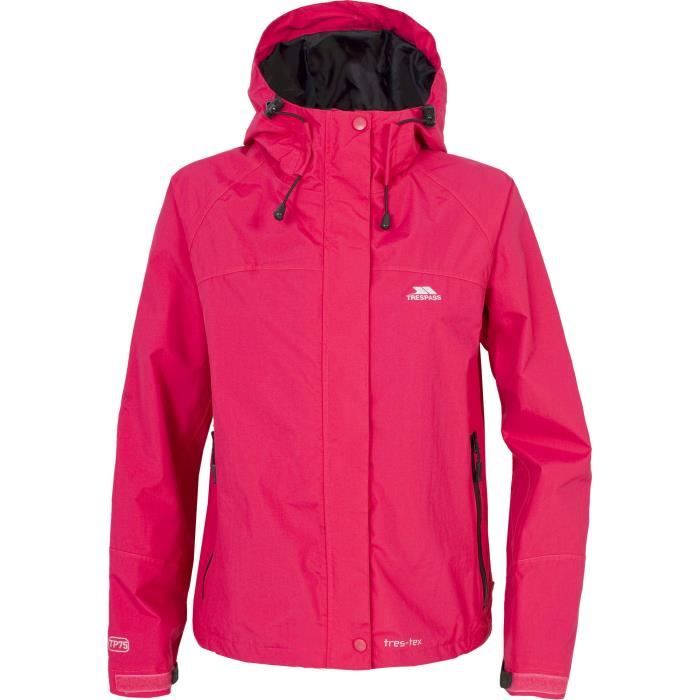 Trespass Miyake - Veste imperméable à capuche - Femme