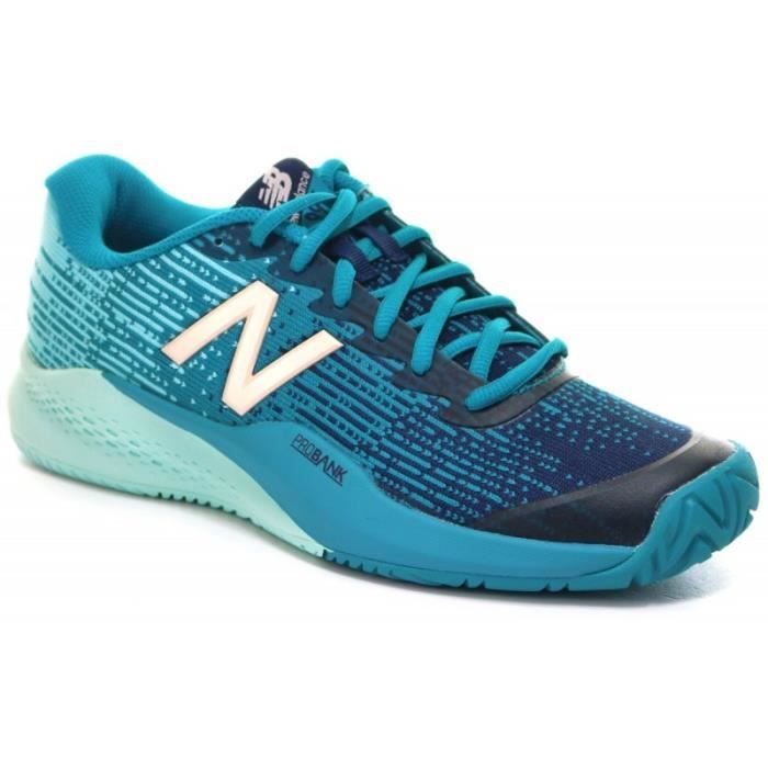 Chaussures NEW BALANCE Femme WC996 BP3 Bleu / Turquoise PE 2017