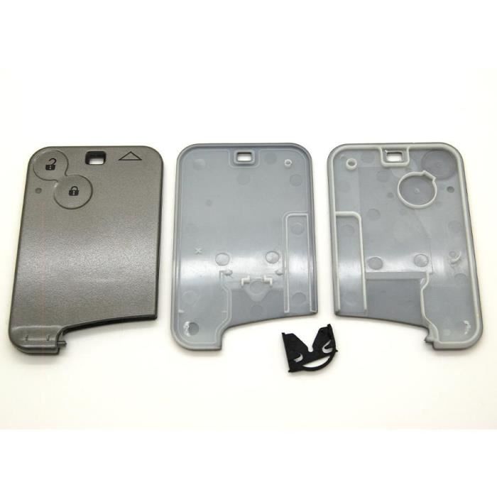 Coque de carte télécommande Renault Laguna Vel Satis Espace 2 boutons sans lame
