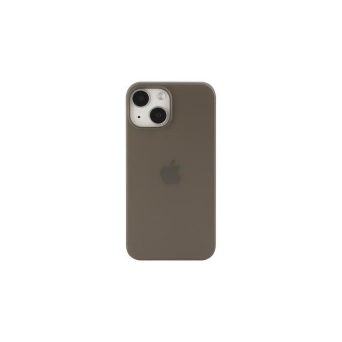 Coque ultra-fine pour iPhone 13 mini - Noir translucide - Novodio