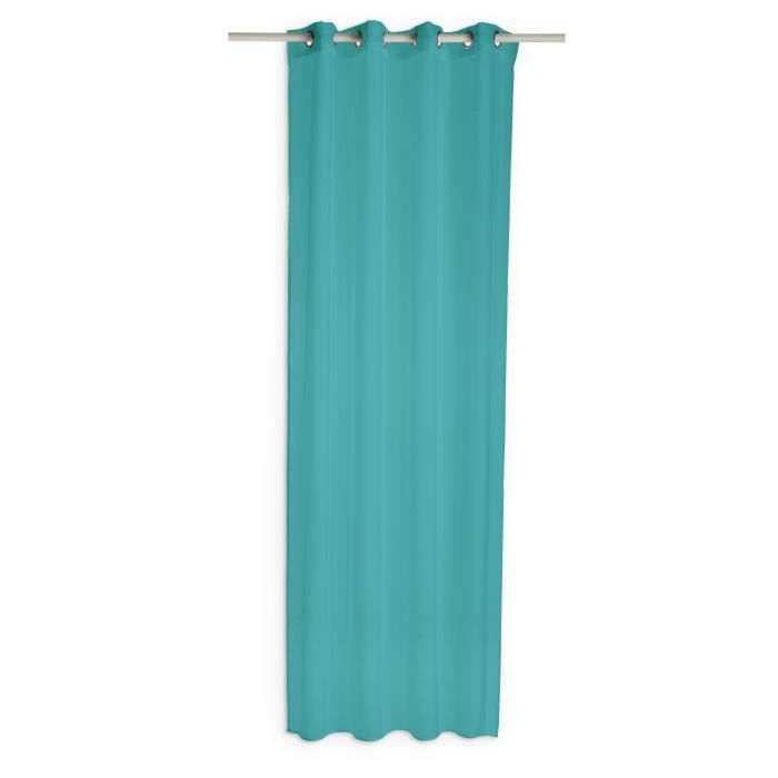 TODAY Voilage - 135x240 cm - Bleu diabolo menthe