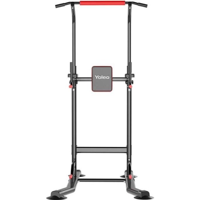 YOLEO Station de traction avec barres de pompes, Barre de Tractions, équipement de musculation à domicile
