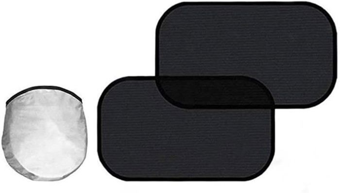 2 Pare-soleil Pour Vitres Arrière BMW X1 E84 (2010-2015) - Protection UV, Anti-moustiques, Maille Respirante - Faciles à Installer Et Ranger