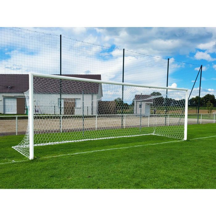Filet De Football Pour But Standard 7,32x2,44 M – Profondeur 2 M, Maille 4 Mm | Anti-UV, Renforcé