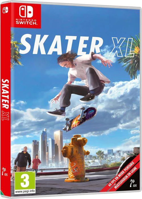 Jeu Vidéo - Skater XL - Nintendo Switch - Sport - 1-2 joueurs - Version Import