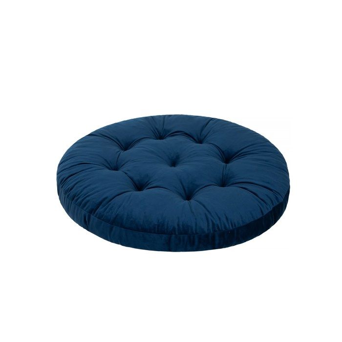 Bjird - Coussin pour Fauteuil Suspendu Oeuf - diamètre 65 cm Bleu marine - Fauteuil Balancoire Chaise Oeuf