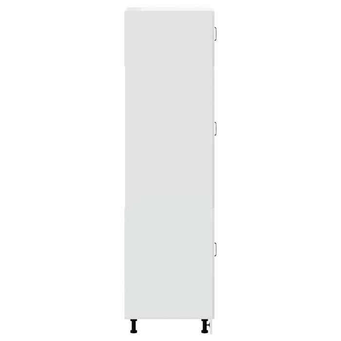 Promotion mai * Armoire de cuisine - Buffet de cuisine - Lucca blanc brillant EU8997853869