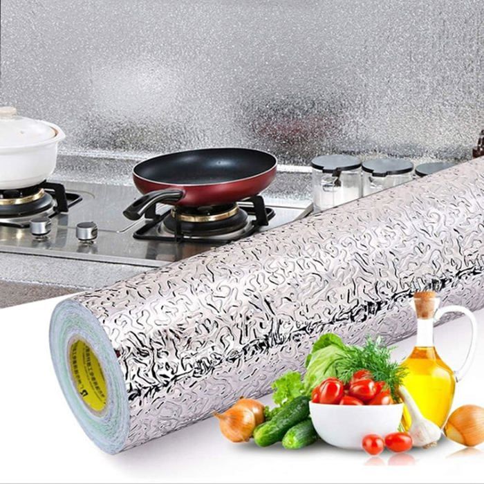 Livelynine Film Adhésif pour Cuisine Alm de 40CM*5M Imperméable Anti — free download