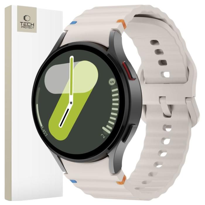 Bracelet De Montre En Silicone Tech-Protect Pour Samsung Galaxy Watch 4 5 6 7 Fe