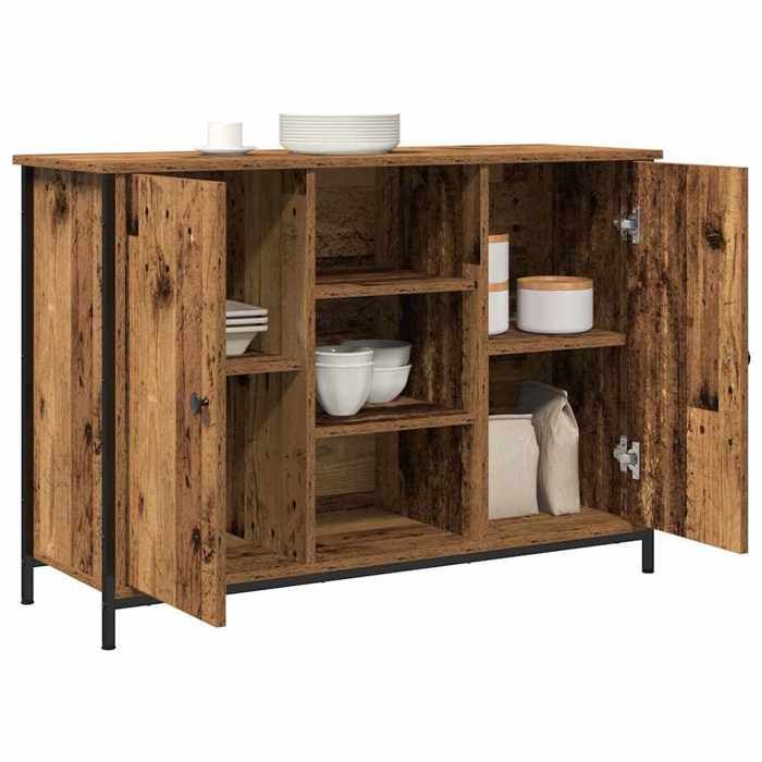 Buffet bahut - Buffet Bois ancien 100x35x70 cm - Enfilade de rangement 3522434382