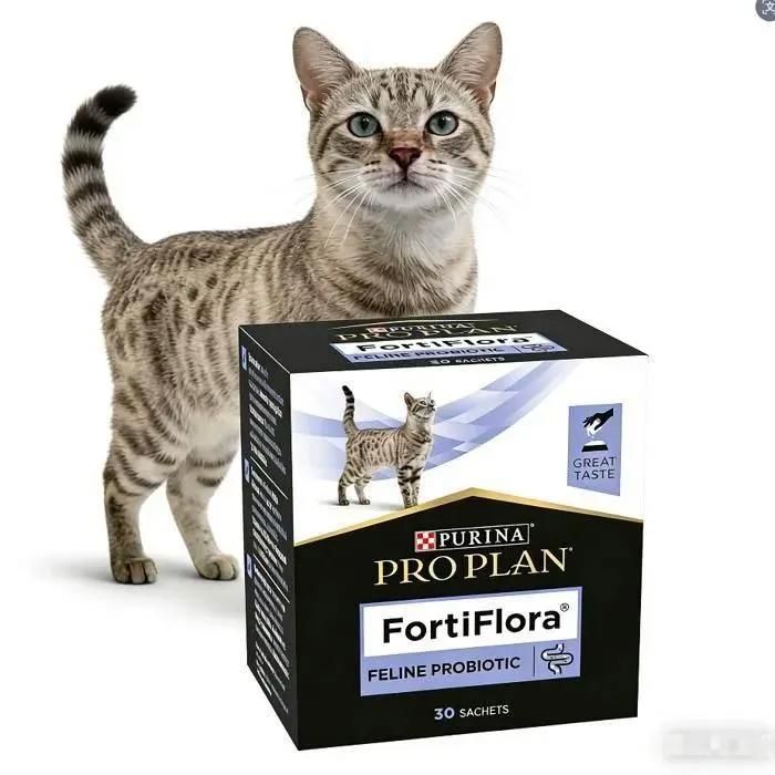 Proplan Fortiflora Complément nutritionnel Feline pour chat cat Proplan Fortiflora Complément nutritionnel Feline pour chat cat