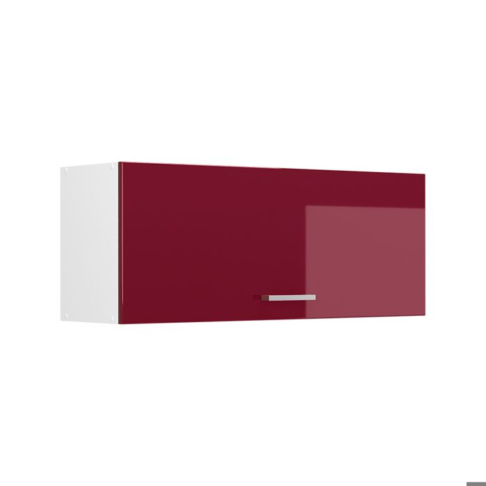 Elément haut de cuisine R-Line 100cm Plat Rouge brillant/Blanc Vicco 63151 Elément haut de cuisine R-Line 100cm Plat Rouge brillant/Blanc Vicco 63151