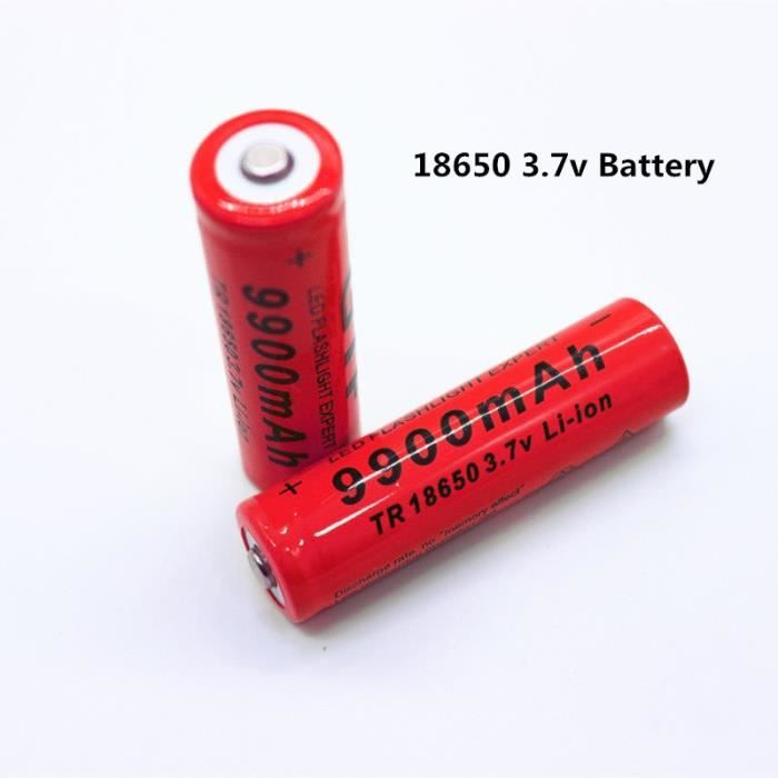 Batterie Rechargeable 3,7 V 5000 MAh - Pour Rasoirs, Lampes, Ventilateurs, Jouets électriques