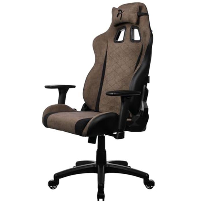 Chaise de bureau et de gaming - Arozzi - Avanti - Tissu durable - Accoudoirs 3D - Support lombaire et cervical